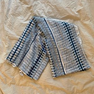Blue Manaola Scarf